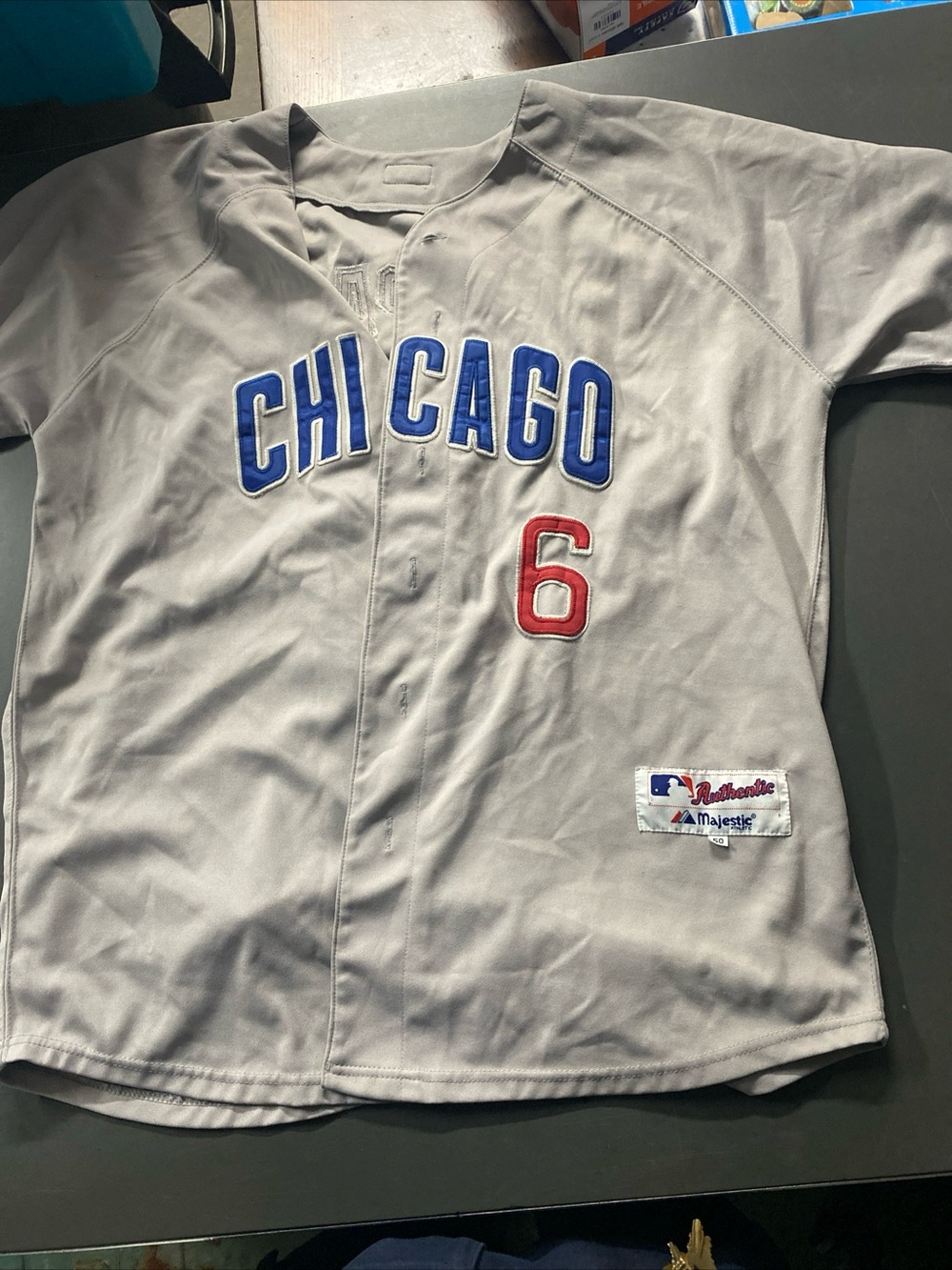 chicago cubs majestic authentic jersey Hoffpauir Sz 50